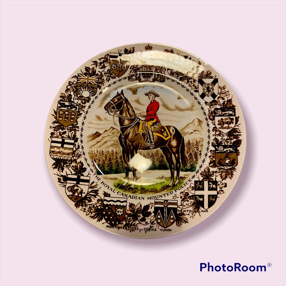 The royal Canadian mounted police Plate👮‍♂️